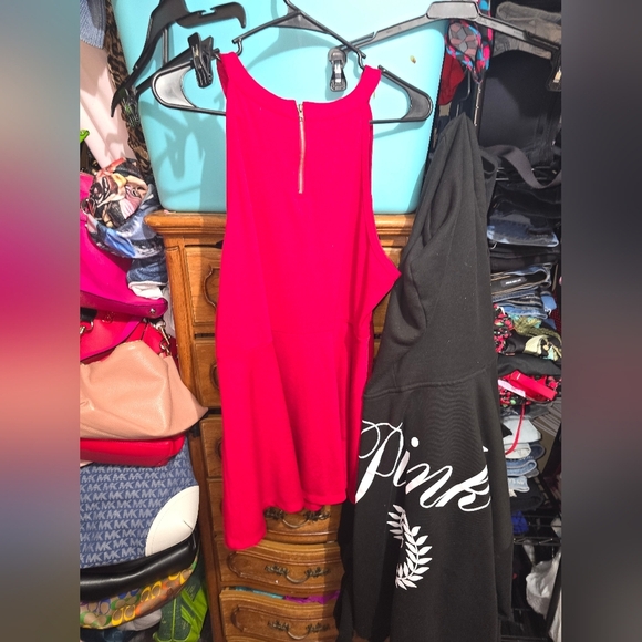 Nwot TORRID 2X Ponte Studded Peplum Top - Picture 5 of 5